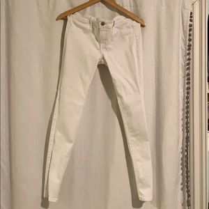 Hollister White Jeans